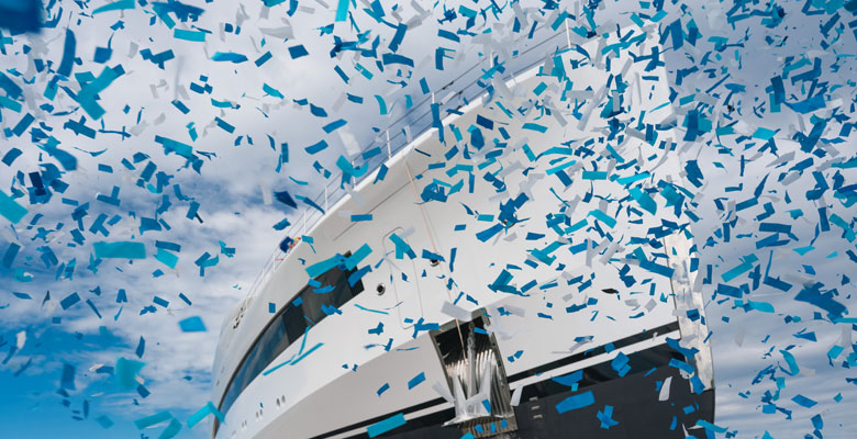 yacht Belita launch