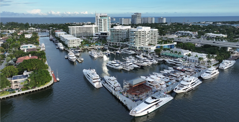 Yacht Rendezvous at Pier Sixty-Six