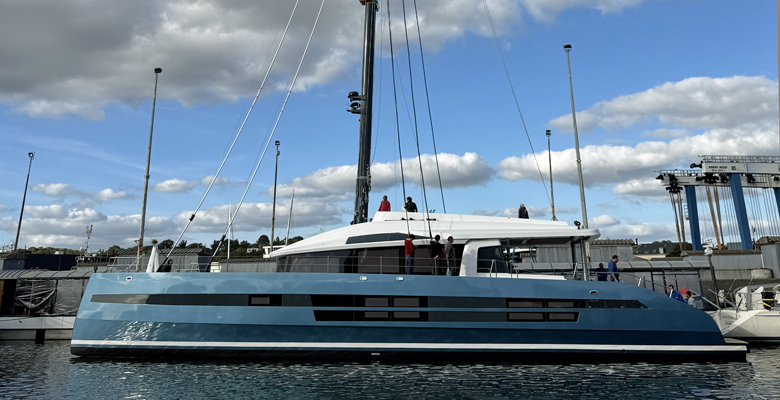JFA Yachts Long Island 87 launch