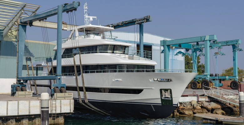 Nomad 101 yacht launch