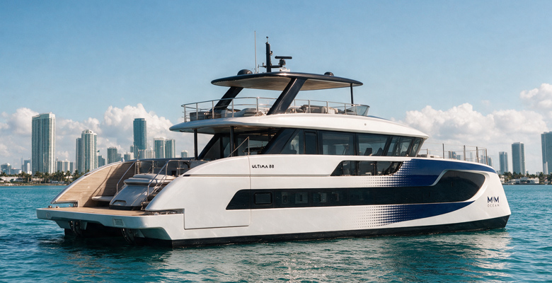 Lionel Messi's yacht Sunreef Ultima 88
