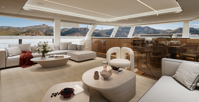 Lionel Messi's yacht Sunreef Ultima 88