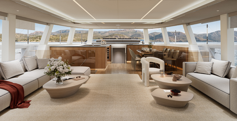 Lionel Messi's yacht Sunreef Ultima 88