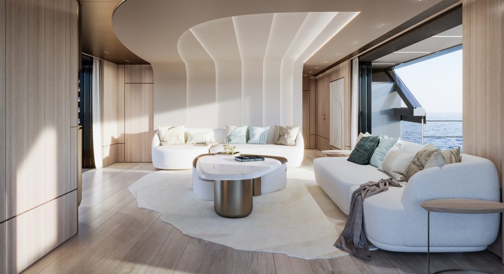 Van der Valk yacht Project NEXO interior