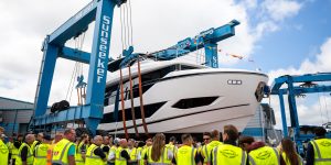 Sunseeker Ocean 156 yacht launch