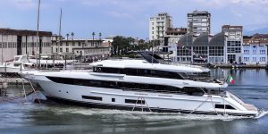 launch of Benetti yacht Lumina